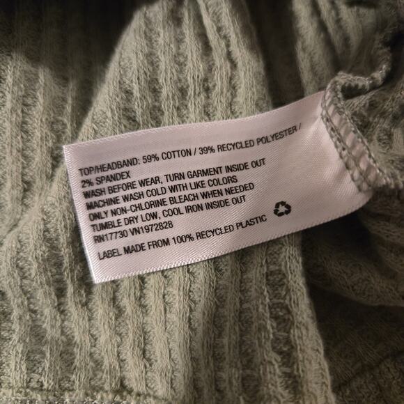 Cat & Jack Waffle Knit Sweatpants Set 24mos - Picture 5 of 5